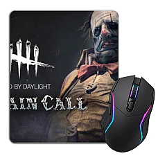 Mouse pad with print Dead By Daylight Curtain Call