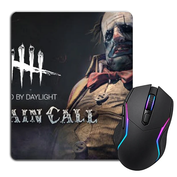 Mouse pad with print Dead By Daylight Curtain Call