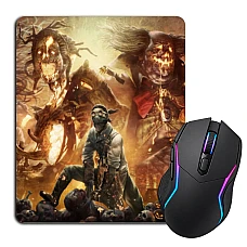 Mouse pad with print Dead By Daylight Apocalypse