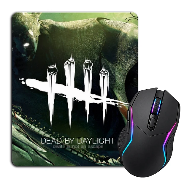 Mouse pad with print Dead By Daylight Death Is Not An Escape
