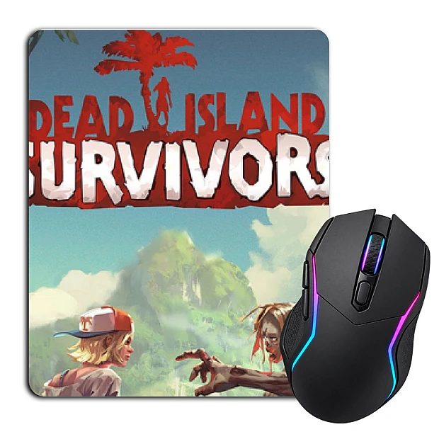 Mouse pad with print Dead Island Survivors