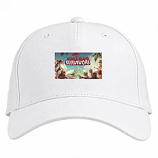 Baseball cap with Print Dead Island Survivors - white