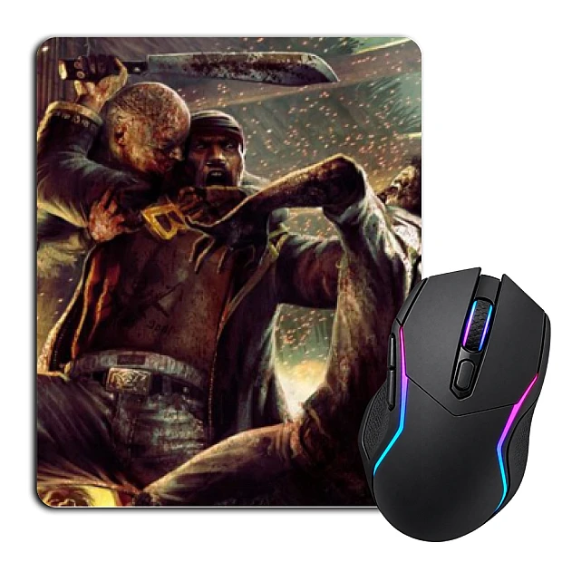 Mouse pad with print Dead Island Battle With Zombies