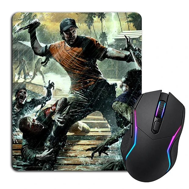 Mouse pad with print Dead Island Attack On The Zombies