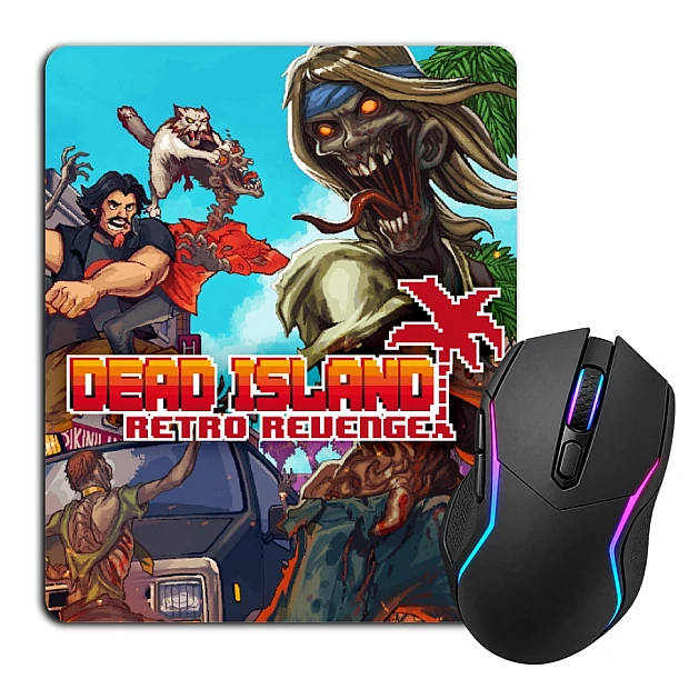Mouse pad with print Dead Island Retro Revenge