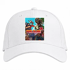 Baseball cap with Print Dead Island Retro Revenge - white