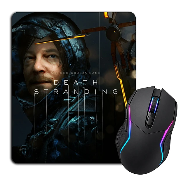 Mouse pad with print Death Stranding Hero In The Night