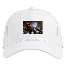 Baseball cap with Print Destiny 2 Robot - white