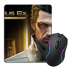 Mouse pad with print Deus Ex Collection