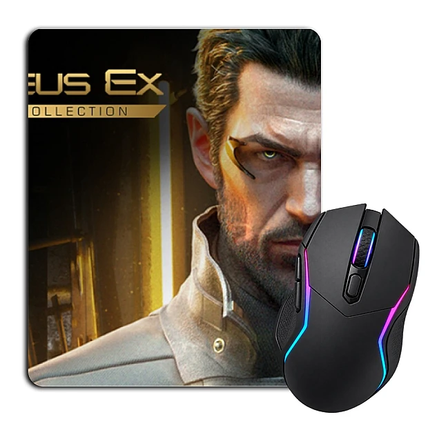 Mouse pad with print Deus Ex Collection