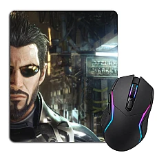 Mouse pad with print Deus Ex Protagonist