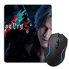 Mouse pad with print Devil May Cry 5