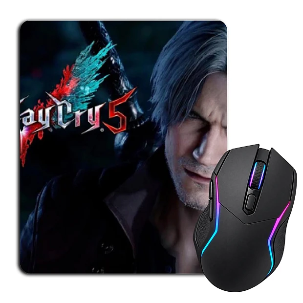 Mouse pad with print Devil May Cry 5