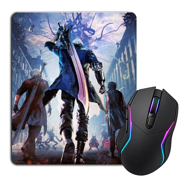 Mouse pad with print Devil May Cry Three Playable Characters