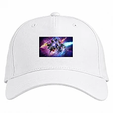 Baseball cap with Print Devil May Cry Weapons - white