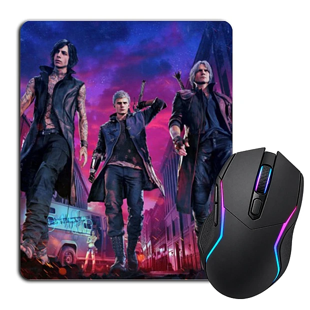 Mouse pad with print Devil May Cry Three Heroes