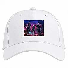 Baseball cap with Print Devil May Cry Three Heroes - white