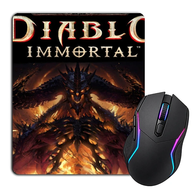 Mouse pad with print Diablo Immortal