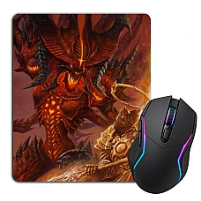 Mouse pad with print Diablo Lord Of Terror