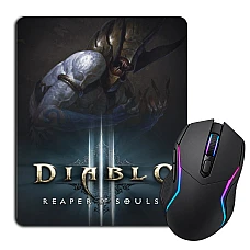 Mouse pad with print Diablo 3 Reaper Of Souls