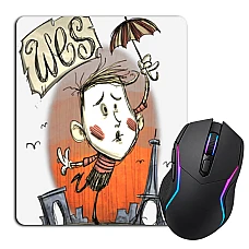 Mouse pad with print Wes