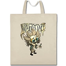 Eco bag with print Wagstaff - beige