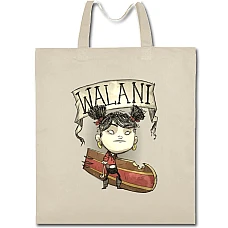 Eco bag with print Walani - beige