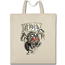 Eco bag with print Webber - beige