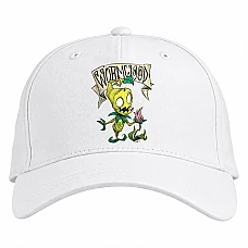 Baseball cap with Print Wormwood - white