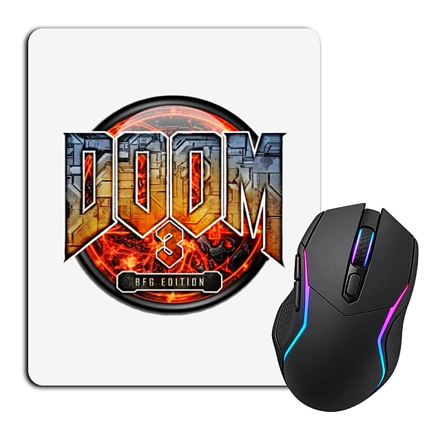 Mouse pad with print Doom 3 Bfg Edition