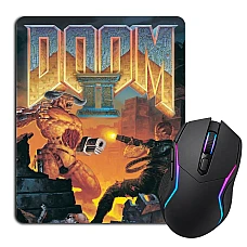 Mouse pad with print Doom Ii Hell On Earth