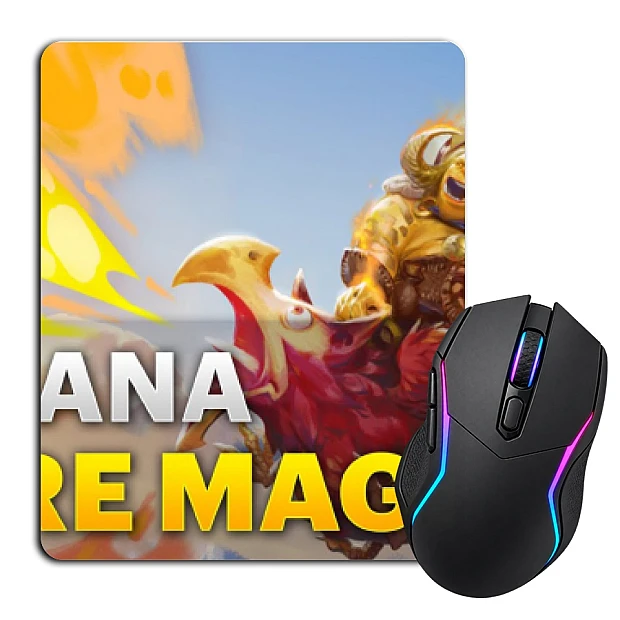 Mouse pad with print Dota 2 Arcana Ogre Magi
