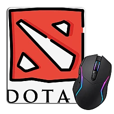Mouse pad with print Dota 2 Logo