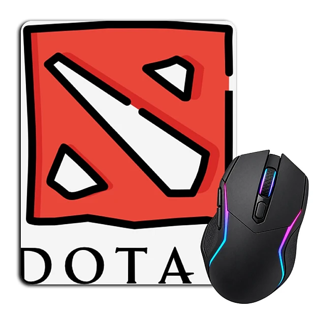 Mouse pad with print Dota 2 Logo