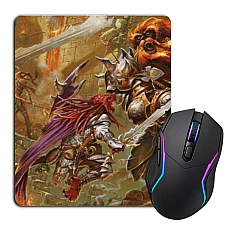 Mouse pad with print Dungeons & Dragons Battle