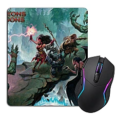 Mouse pad with print Dungeons & Dragons Battle 2