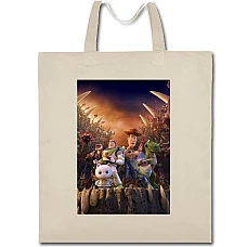 Eco bag with print Toy Story Universe - beige