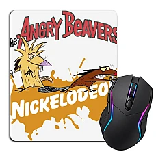 Mouse pad with print Angry Beavers Nickelodeon Version