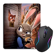 Mouse pad with print Zootopia Judy Laverne Hopps