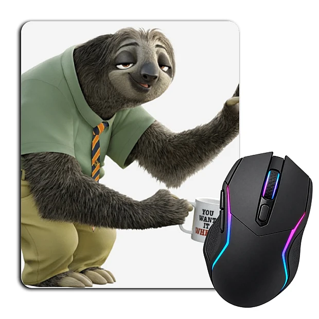Mouse pad with print Zootopia Flash