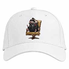 Baseball cap with Print Zootopia Mr Big - white