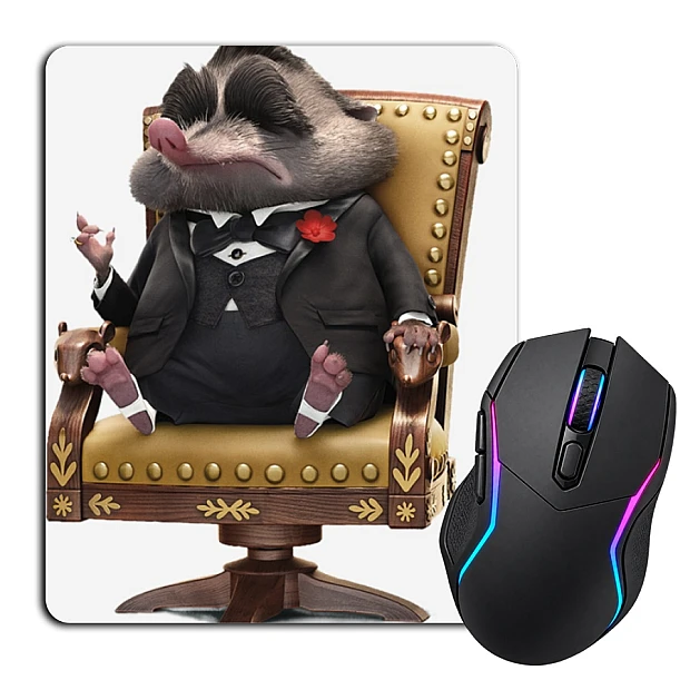 Mouse pad with print Zootopia Mr Big