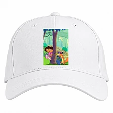 Baseball cap with Print Dora The Explorer Rogue - white