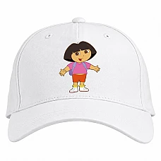 Baseball cap with Print Dora The Explorer Dasha Ranger - white