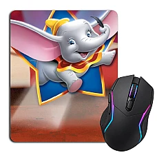 Mouse pad with print Dambo Flying Elephant
