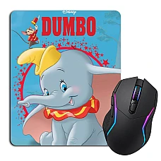 Mouse pad with print Dambo Main Theme