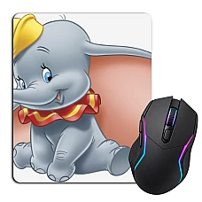 Mouse pad with print Dambo Elephant Hero