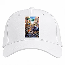 Baseball cap with Print Zootopia Zootropolis - white