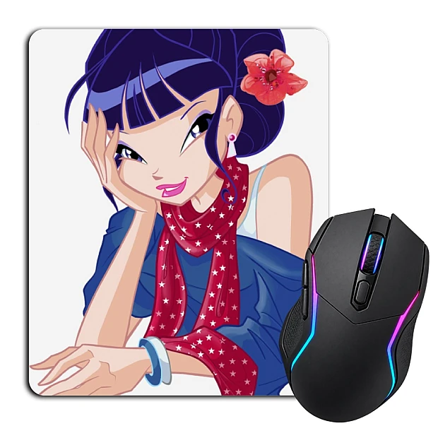 Mouse pad with print Winx Club Musa