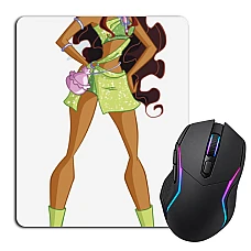 Mouse pad with print Winx Club Princess Layla